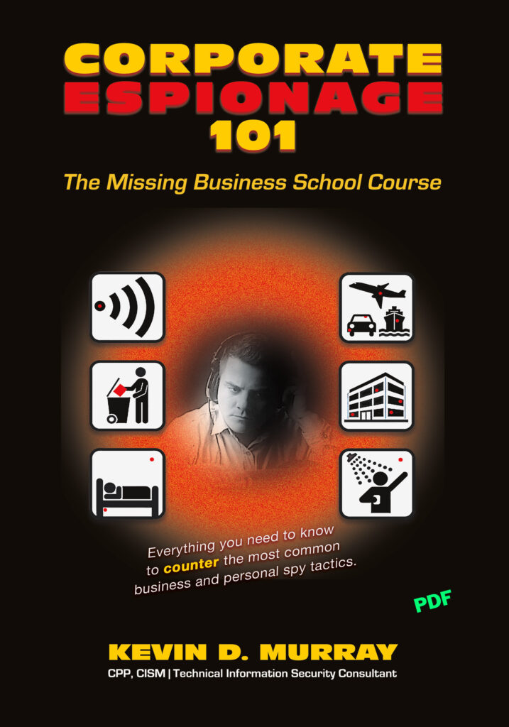 Corporate Espionage 101 Book Cover PDF