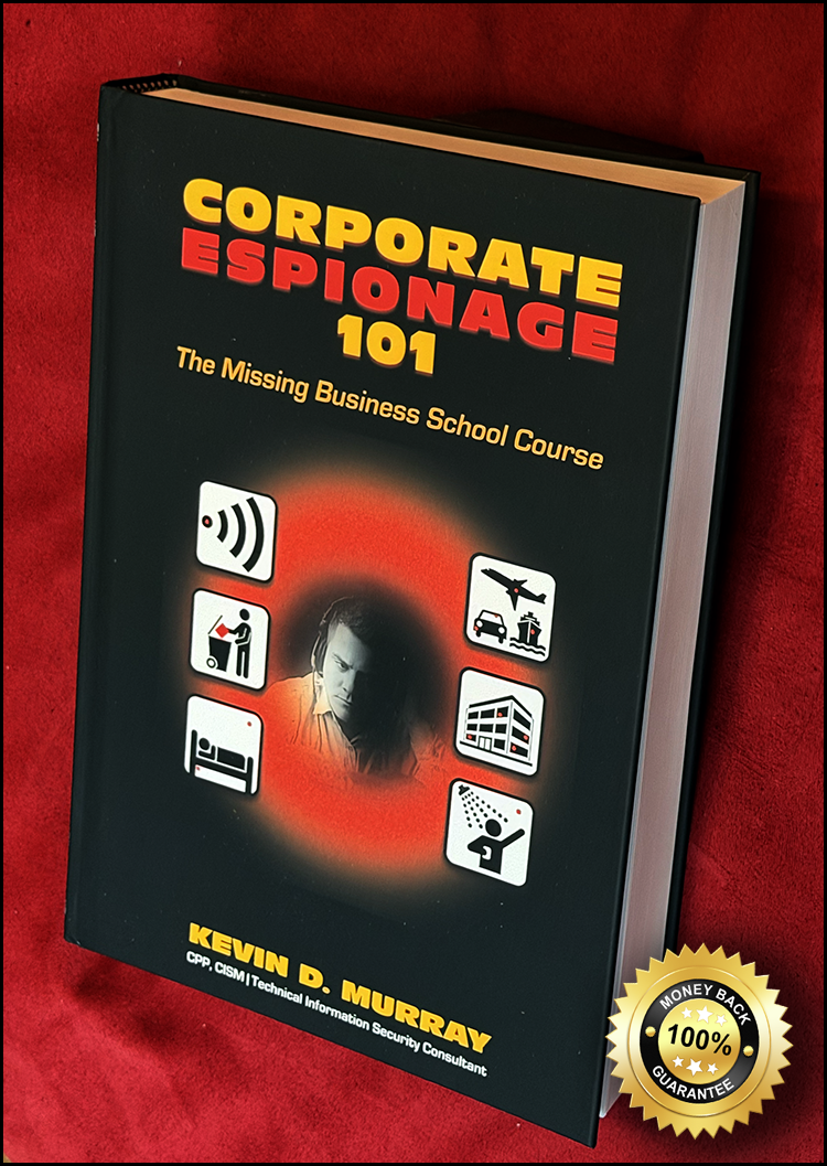 Book Cover: Corporate Espionage 101: The Missing Business School Course - ISBN: 979-8-99495-160-6